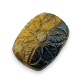 Tiger's eye cabochon carving 25x19 mm no. 2