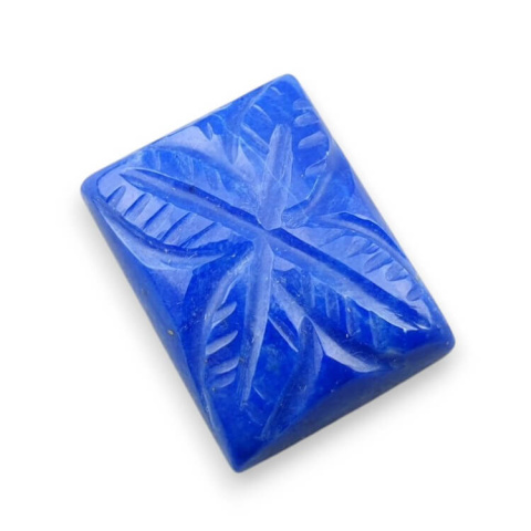 Lapis lazuli cabochon carved 18x14 mm no 12 Lapis lazuli cabochon carved 18x14 mm no 12