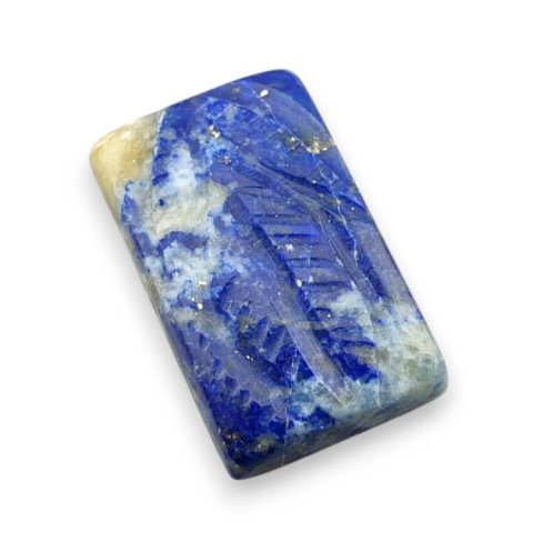 Lapis lazuli cabochon carved 20x13 mm no 23 Lapis lazuli cabochon carved 20x13 mm no 23