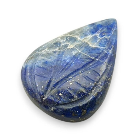 Lapis lazuli cabochon carved 25x18 mm no 6 Lapis lazuli cabochon carved 25x18 mm no 6