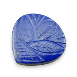 Lapis lazuli carved cabochon 27x26 mm no 10