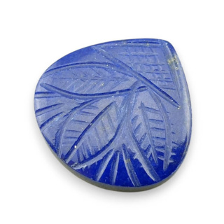 Lapis lazuli carved cabochon 27x26 mm no 10