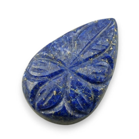 Lapis lazuli carving cabochon 28x18 mm no. 9 Lapis lazuli carving cabochon 28x18 mm no. 9