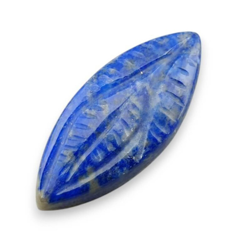 Lapis lazuli cabochon carved 29x12 mm no 31 Lapis lazuli cabochon carved 29x12 mm no 31
