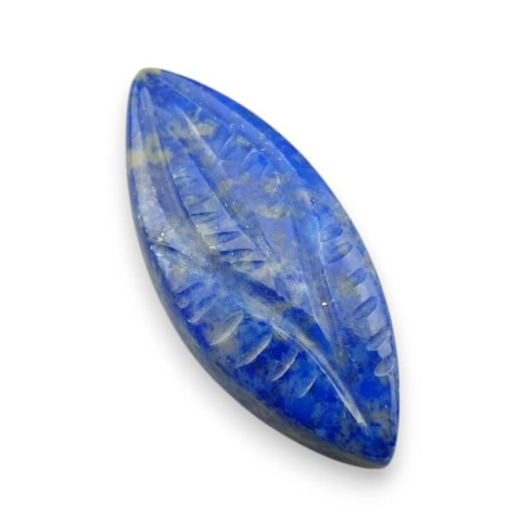 Lapis lazuli cabochon carved 29x12 mm no 31 Lapis lazuli cabochon carved 29x12 mm no 31