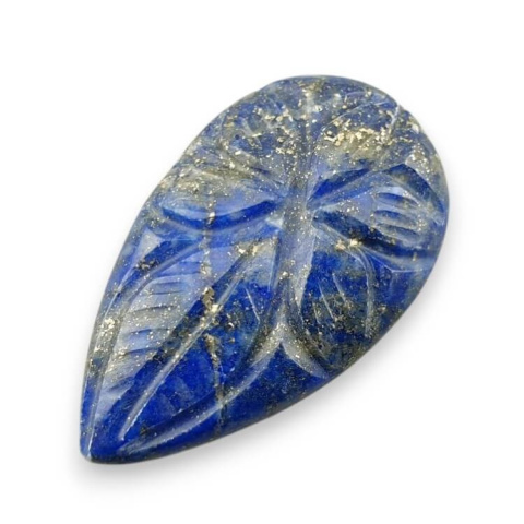 Lapis lazuli cabochon carved 30x17 mm no 2 Lapis lazuli cabochon carved 30x17 mm no 2