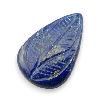 Lapis lazuli carved cabochon 31x20 mm no 11