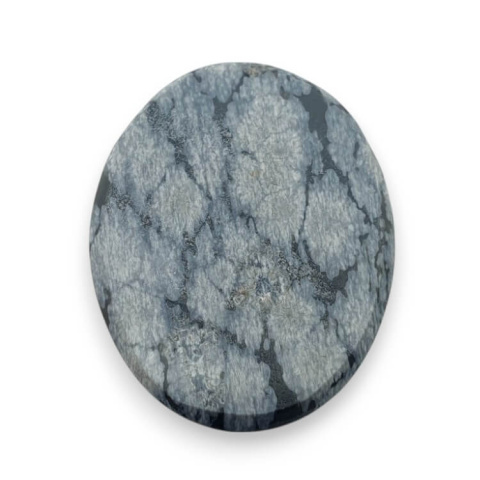 Snow obsidian cabochon carved 24x19 mm no 41 Snow obsidian cabochon carved 24x19 mm no 41