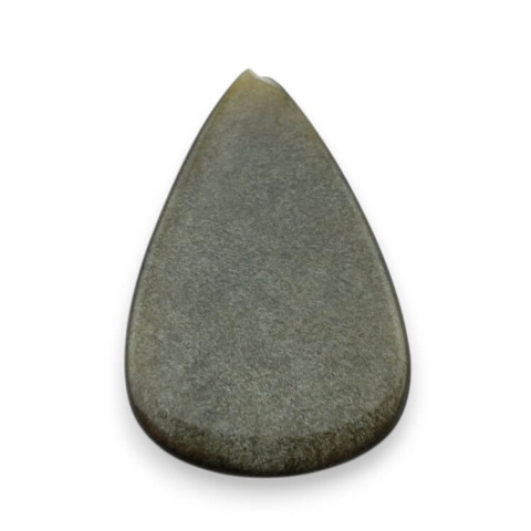 Gold obsidian cabochon carved 28x19 mm no 27 Gold obsidian cabochon carved 28x19 mm no 27