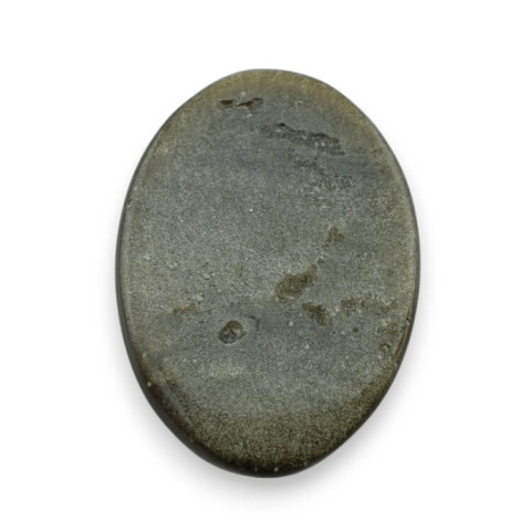 Gold obsidian cabochon carved 29x21 mm no 6 Gold obsidian cabochon carved 29x21 mm no 6