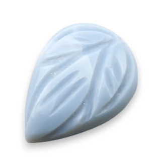 Opal blue cabochon carving 20x15 mm no. 65