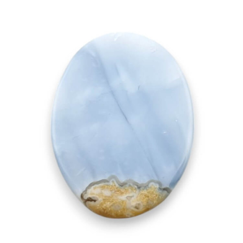 Blue opal cabochon carved 24x18 mm no 87 Blue opal cabochon carved 24x18 mm no 87