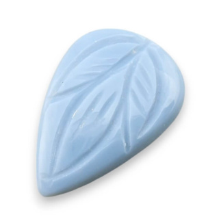 Opal blue cabochon carving 25x17 mm no. 88