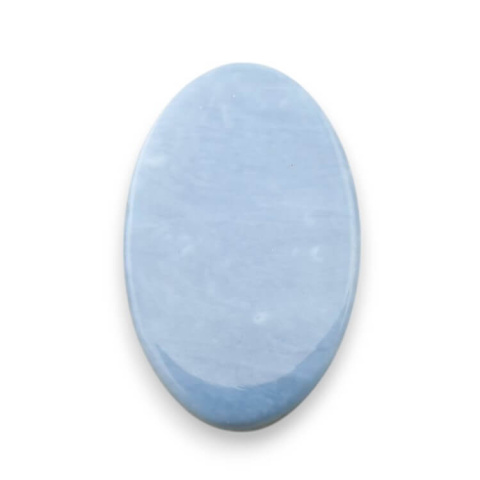 Blue opal cabochon carved 26x16 mm no 73 Blue opal cabochon carved 26x16 mm no 73