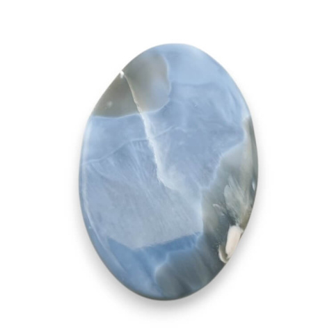 Blue opal cabochon carved 26x17 mm no 47 Blue opal cabochon carved 26x17 mm no 47