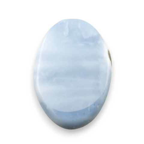 Blue opal cabochon carved 26x18 mm no 80 Blue opal cabochon carved 26x18 mm no 80