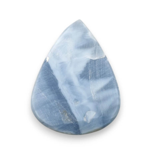 Blue opal cabochon carved 27x20 mm no 71 Blue opal cabochon carved 27x20 mm no 71