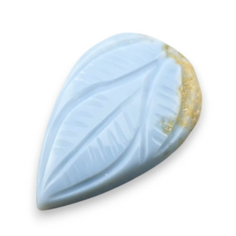 Blue opal cabochon carved 28x18 mm no 43 Blue opal cabochon carved 28x18 mm no 43