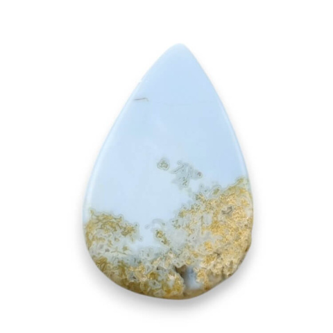 Blue opal cabochon carved 28x18 mm no 43 Blue opal cabochon carved 28x18 mm no 43