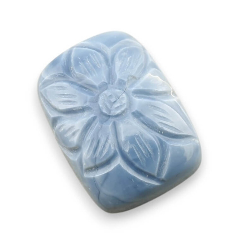 Blue opal cabochon carved 28x20 mm no 67 Blue opal cabochon carved 28x20 mm no 67