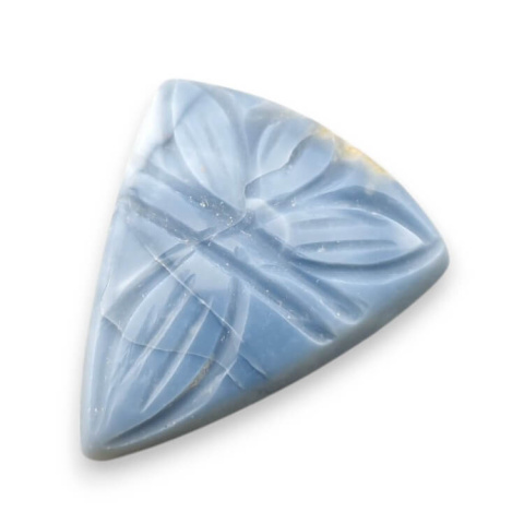 Opal blue cabochon carved 28x24 mm no. 76 Opal blue cabochon carved 28x24 mm no. 76