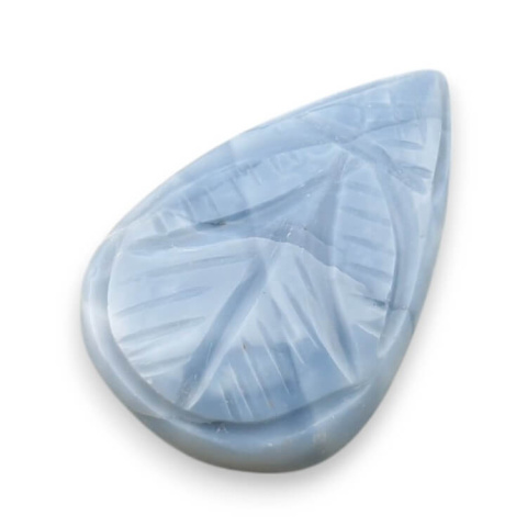 Blue opal cabochon carved 29x20 mm no 70 Blue opal cabochon carved 29x20 mm no 70