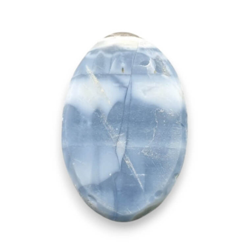 Blue opal cabochon carved 30x19 mm no 30 Blue opal cabochon carved 30x19 mm no 30