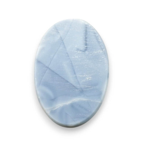 Blue opal cabochon carved 30x20 mm no 55 Blue opal cabochon carved 30x20 mm no 55