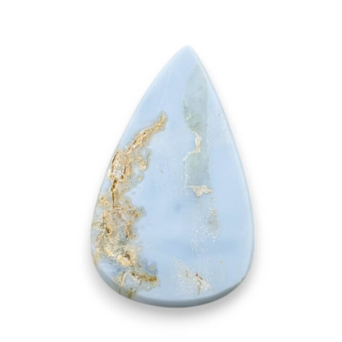 Blue opal cabochon carved 32x19 mm no 45 Blue opal cabochon carved 32x19 mm no 45