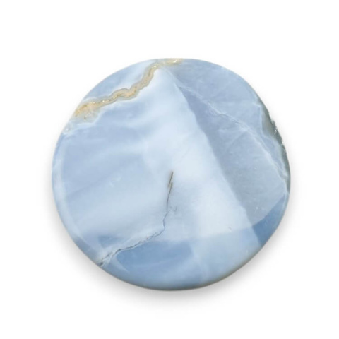 Blue opal cabochon carved fi 25 mm no 21 Blue opal cabochon carved fi 25 mm no 21
