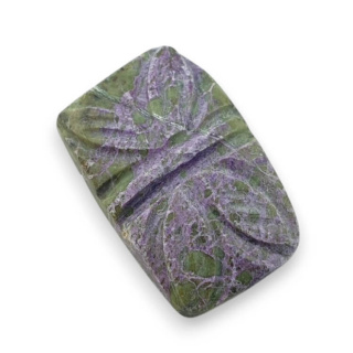 Stichtyt kaboszon carving 25x16 mm nr 22