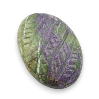 Stichtyt kaboszon carving 25x17 mm nr 50