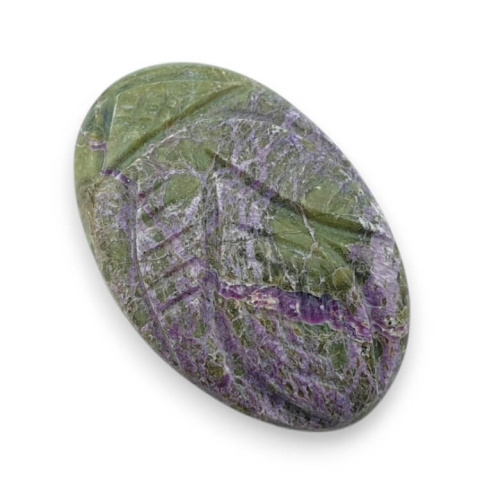 Stichtite carved cabochon 26x17 mm no 6 Stichtite carved cabochon 26x17 mm no 6