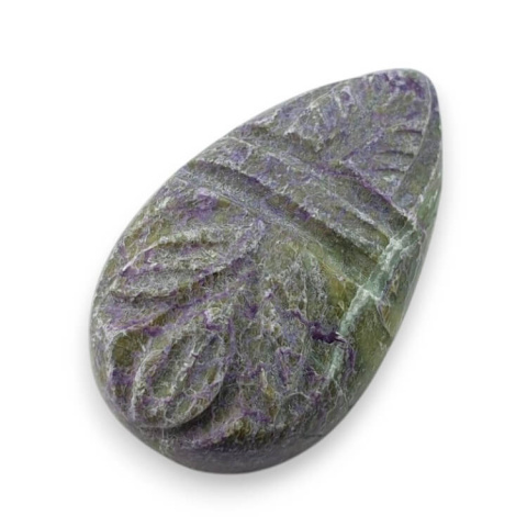 Stichtite carved cabochon 27x16 mm no 26 Stichtite carved cabochon 27x16 mm no 26