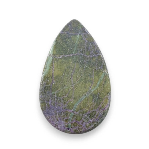 Stichtite carved cabochon 27x16 mm no 26 Stichtite carved cabochon 27x16 mm no 26