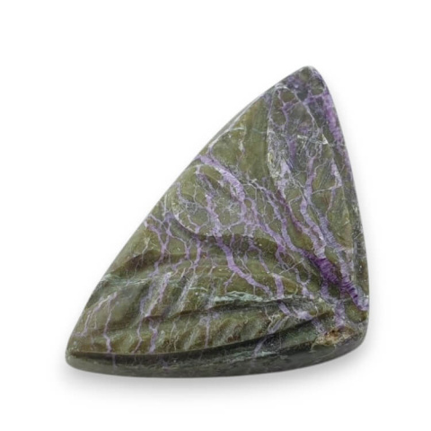 Stichtite carved cabochon 27x17 mm no. 42 Stichtite carved cabochon 27x17 mm no. 42