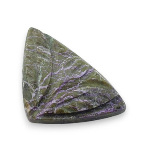 Stichtite carved cabochon 27x17 mm no. 42 Stichtite carved cabochon 27x17 mm no. 42