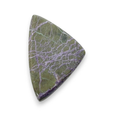 Stichtite carved cabochon 27x17 mm no. 42 Stichtite carved cabochon 27x17 mm no. 42