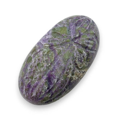 Stichtite carved cabochon 28x15 mm no 20 Stichtite carved cabochon 28x15 mm no 20