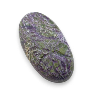 Stichtite carved cabochon 28x15 mm no 20
