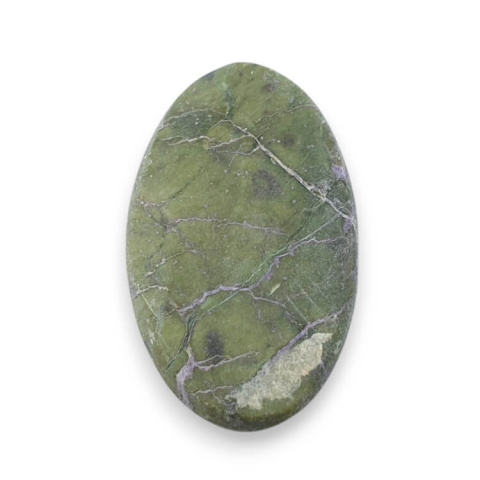 Stichtite carved cabochon 29x18 mm no 21 Stichtite carved cabochon 29x18 mm no 21