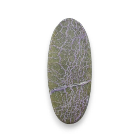 Stichtite carved cabochon 30x12 mm no 19 Stichtite carved cabochon 30x12 mm no 19