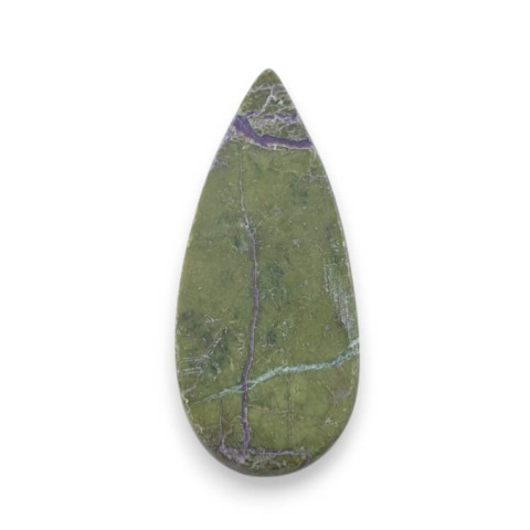 Stichtite carved cabochon 30x13 mm no 27 Stichtite carved cabochon 30x13 mm no 27