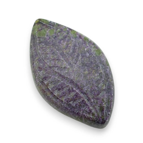 Stichtite carved cabochon 30x17 mm no 29 Stichtite carved cabochon 30x17 mm no 29