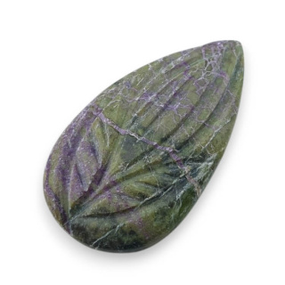 Stichtite carved cabochon 30x17 mm no 32