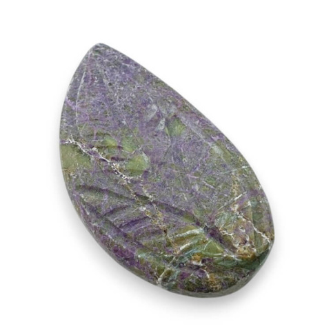 Stichtite carved cabochon 33x19 mm no 2 Stichtite carved cabochon 33x19 mm no 2