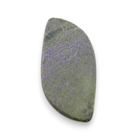 Stichtite carved cabochon 34x16 mm no 1 Stichtite carved cabochon 34x16 mm no 1