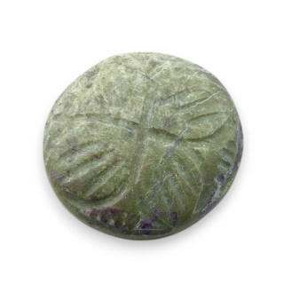 Stichtite carved cabochon fi 20 mm no 53