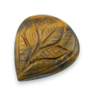 Tiger's eye cabochon carving 26x23 mm no. 46