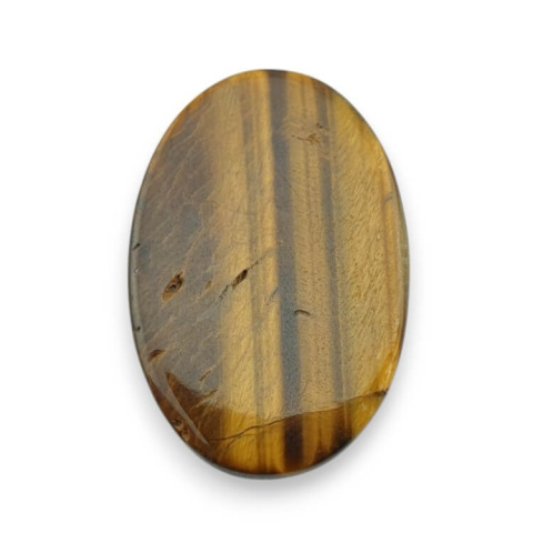 Tiger's eye cabochon carved 27x18 mm no 40 Tiger's eye cabochon carved 27x18 mm no 40